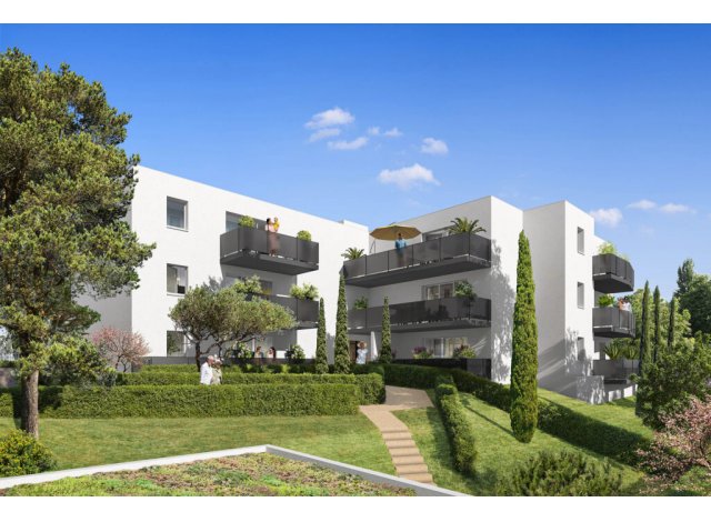 Investissement locatif en Languedoc-Roussillon : programme immobilier neuf pour investir Carré Rimbaud  Montpellier