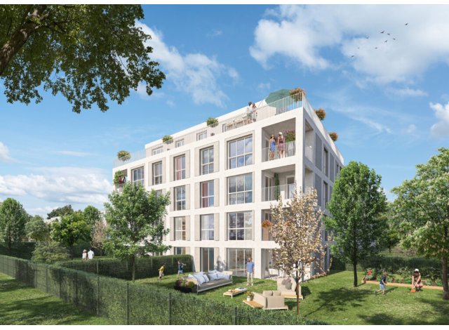 Investissement locatif  Saint-Aubin-de-Mdoc : programme immobilier neuf pour investir Le Domaine de l'Hippodrome  Le Bouscat