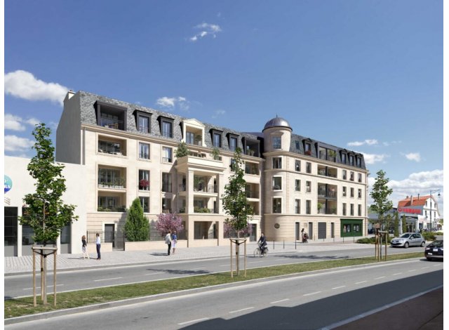 Investissement locatif dans les Hauts de Seine 92 : programme immobilier neuf pour investir La Boisserie  Clamart