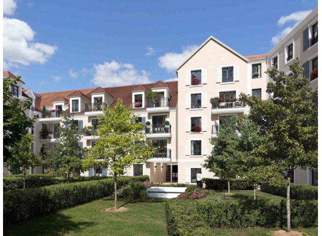 Investissement locatif dans l'Essonne 91 : programme immobilier neuf pour investir Closerie Coeur Village  Montlhéry