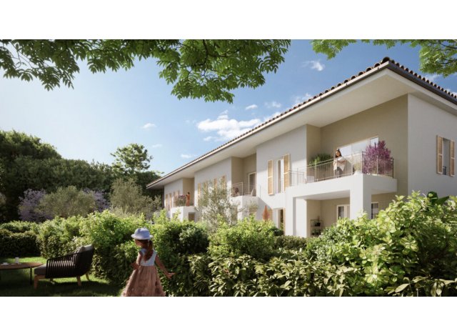 Investissement locatif en Paca : programme immobilier neuf pour investir Le Domaine Sainte Victoire  Trets