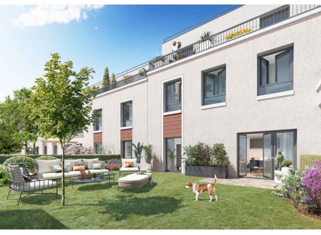 Investissement locatif dans le Val d'Oise 95 : programme immobilier neuf pour investir Village Garance  Sarcelles