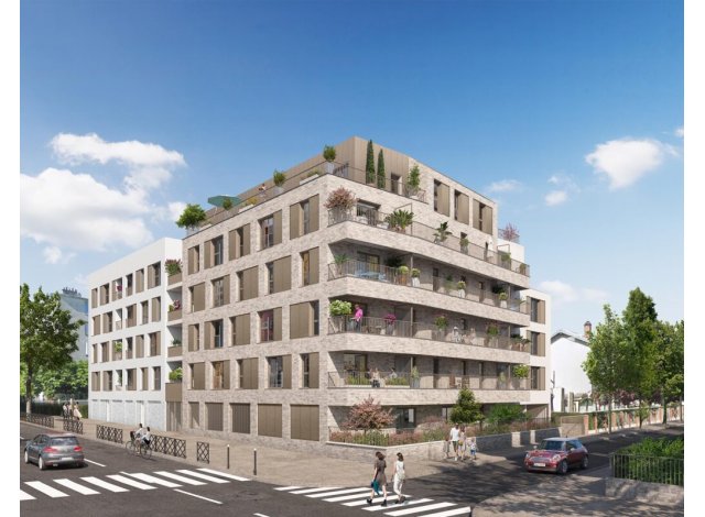 Investissement locatif  Dugny : programme immobilier neuf pour investir Les Jardins du Parc  Stains
