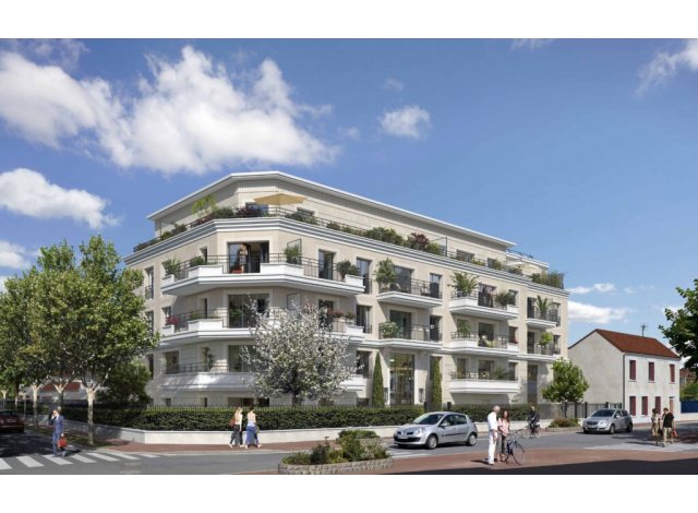 Investissement locatif dans le Val de Marne 94 : programme immobilier neuf pour investir L'Ecrin de la Marne  Saint-Maur-des-Fossés