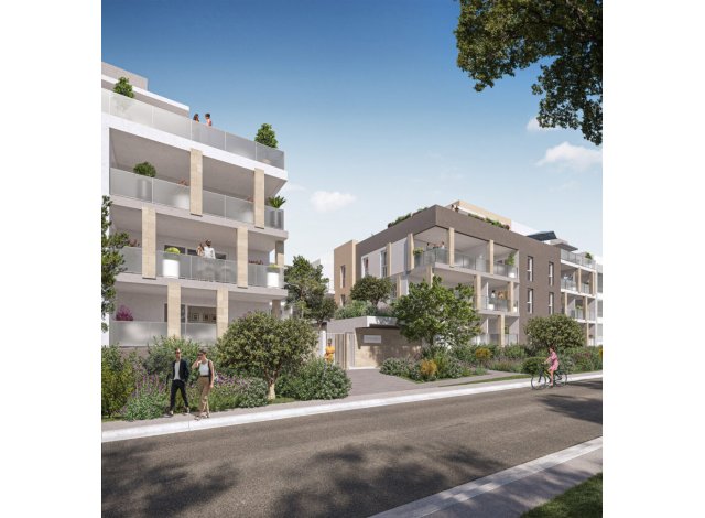 Investissement locatif en Languedoc-Roussillon : programme immobilier neuf pour investir Terralys  Nîmes