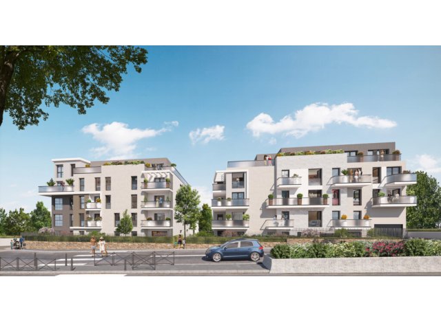 Investissement locatif en Seine-Saint-Denis 93 : programme immobilier neuf pour investir Les Terrasses des Coteaux  Noisy-le-Grand