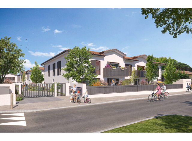 Investissement locatif  Biscarrosse : programme immobilier neuf pour investir Domaine du Ruisseau  Audenge
