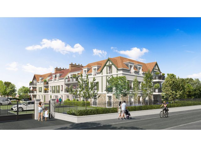 Investissement locatif en Ile-de-France : programme immobilier neuf pour investir Les Jardins Jasmin  Tournan-en-Brie