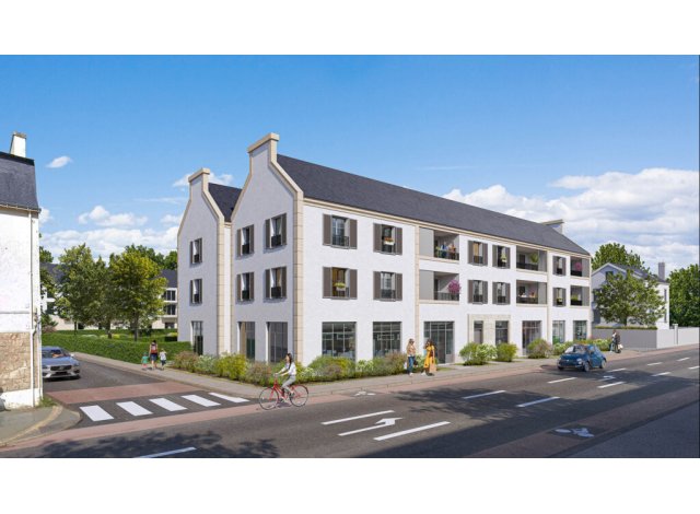 Investissement locatif  Larmor-Baden : programme immobilier neuf pour investir Le Clos ty Guen  Auray