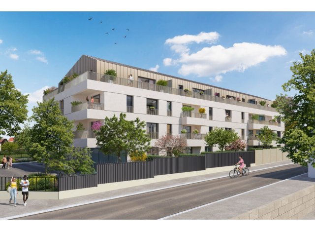 Investissement locatif en Aquitaine : programme immobilier neuf pour investir Résidence le Coty  Ambarès-et-Lagrave