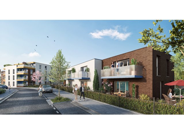 Investissement locatif en Nord-Pas-de-Calais : programme immobilier neuf pour investir Sol'r  Seclin