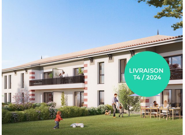 Investissement locatif en Gironde 33 : programme immobilier neuf pour investir Résidence Effet'Mer  Gujan-Mestras