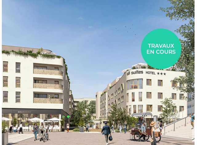 Investissement locatif  Saint-Escobille : programme immobilier neuf pour investir Le Parvis des Lumières  Chartres