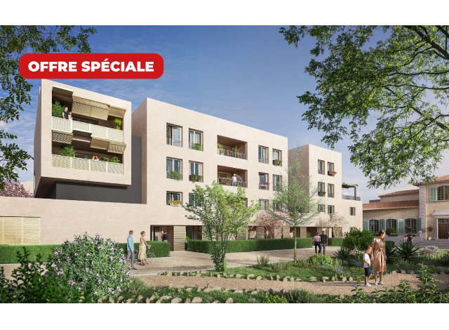 Investissement locatif en Paca : programme immobilier neuf pour investir Bastide Centhis  Marseille 10ème