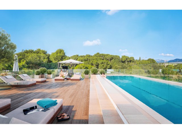Investissement immobilier neuf avec promotion Vert Azur  Antibes
