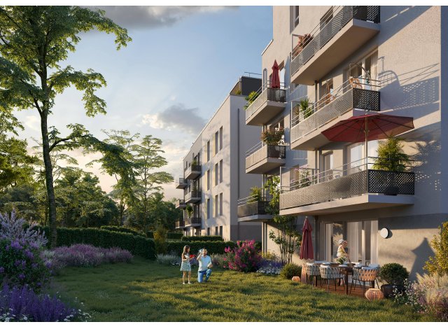 Investissement locatif dans le Val d'Oise 95 : programme immobilier neuf pour investir Harmonia  Villiers-le-Bel