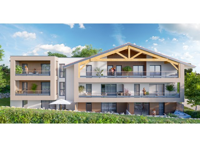 Investissement locatif en Haute-Garonne 31 : programme immobilier neuf pour investir Vallee du Lys  Escalquens