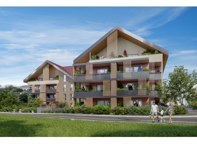 Investissement locatif en Rhne-Alpes : programme immobilier neuf pour investir Coeur Frangy  Frangy