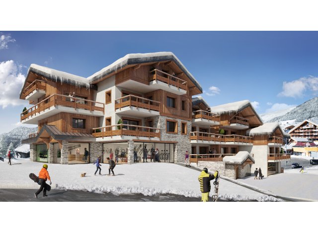 Investissement locatif en Isre 38 : programme immobilier neuf pour investir Inspiration  L-Alpe-d-Huez