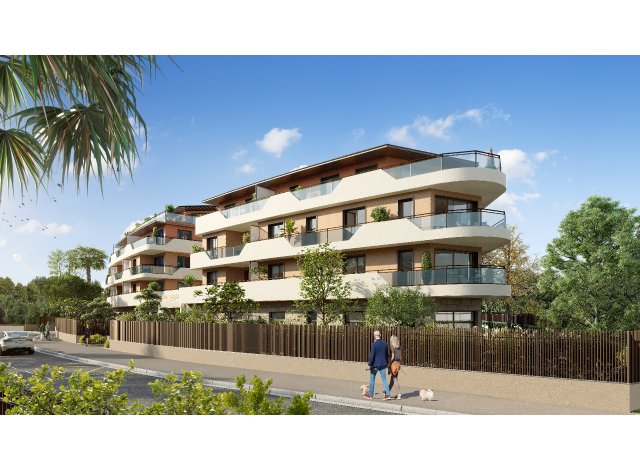 Investissement locatif en France : programme immobilier neuf pour investir Dora Mare  Antibes