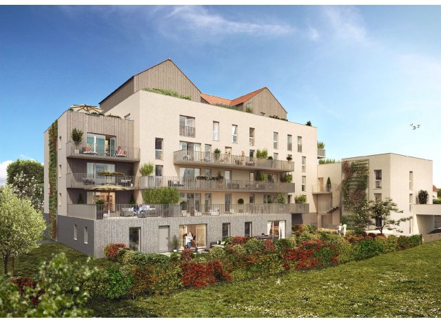 Investissement locatif en Basse-Normandie : programme immobilier neuf pour investir Le Clos Mazarin  Caen