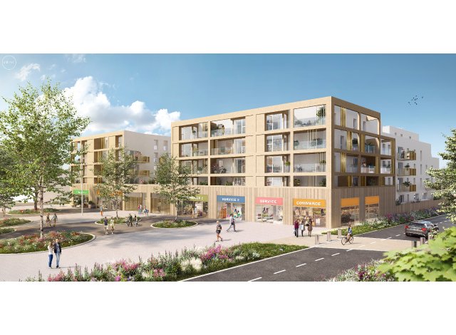 Investissement locatif  Fleury-sur-Orne : programme immobilier neuf pour investir O2  Fleury-sur-Orne