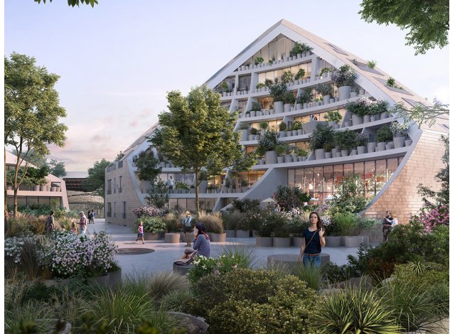 Investissement locatif en Gironde 33 : programme immobilier neuf pour investir Green Valley  Bordeaux