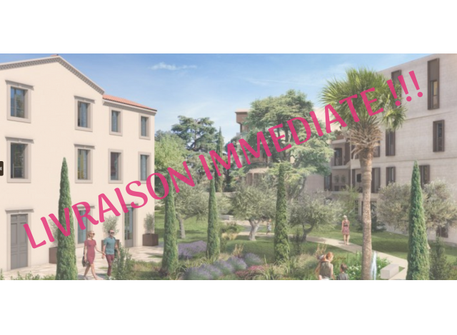 Investissement locatif en Languedoc-Roussillon : programme immobilier neuf pour investir Boutonnet - Beaux Arts  Montpellier
