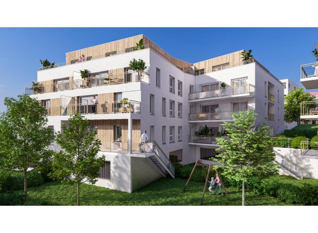 Investissement locatif  Canteleu : programme immobilier neuf pour investir Le Parc Mustel  Rouen