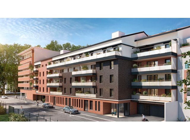 Investissement locatif en Midi-Pyrnes : programme immobilier neuf pour investir My Côté Canal  Toulouse