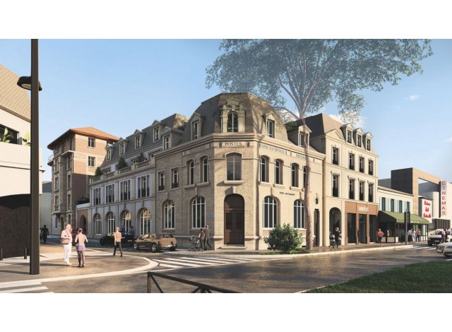 Investissement locatif dans les Hauts de Seine 92 : programme immobilier neuf pour investir Succes Commercial Emblème  Rueil-Malmaison
