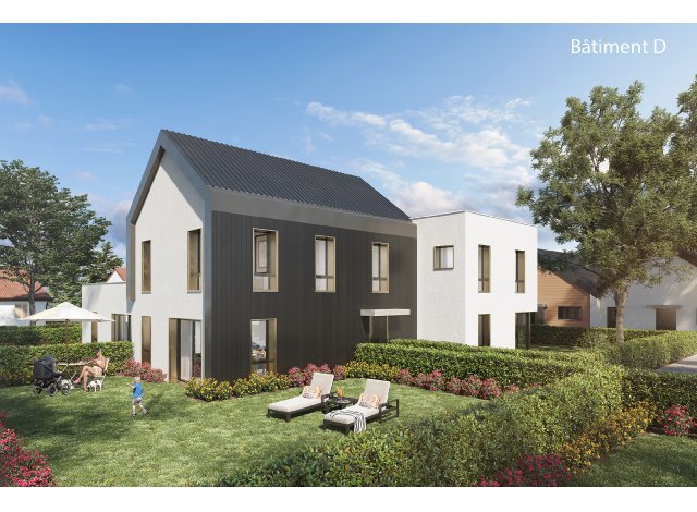 Investissement locatif en Haute-Normandie : programme immobilier neuf pour investir Le Ham'O  Le Mesnil-Esnard
