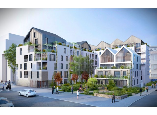 Investissement locatif en Haute-Normandie : programme immobilier neuf pour investir Rouen - Bord de Seine  Rouen