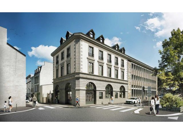 Investissement locatif  Pont-Aven : programme immobilier neuf pour investir Confluence  Quimper