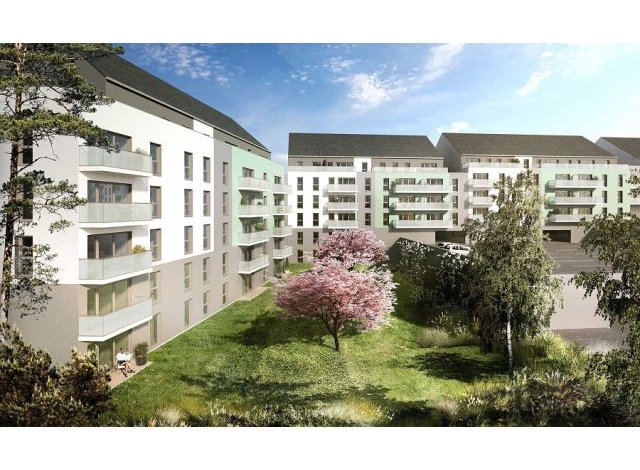 Investissement locatif  Pont-Aven : programme immobilier neuf pour investir Les Hauts de Feunteun  Quimper