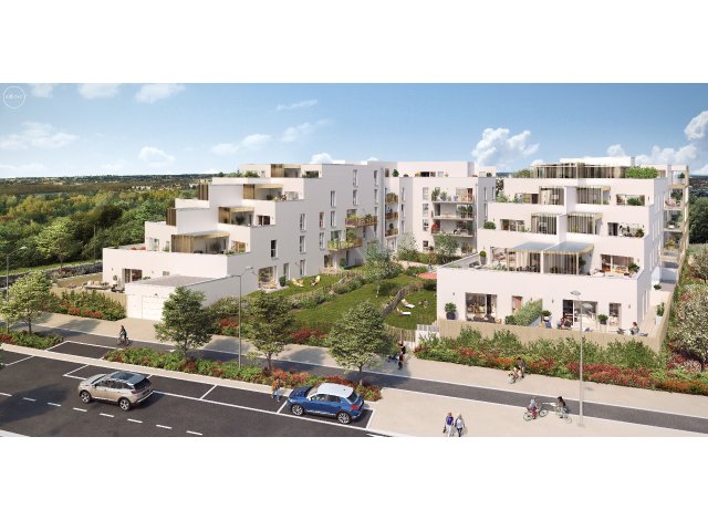 Investissement locatif  Cagny : programme immobilier neuf pour investir Résidence o²  Fleury-sur-Orne