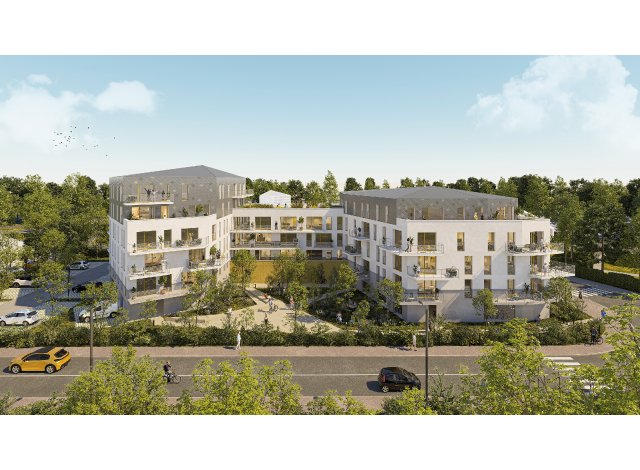 Investissement locatif  Giberville : programme immobilier neuf pour investir Louise Michel  Mondeville