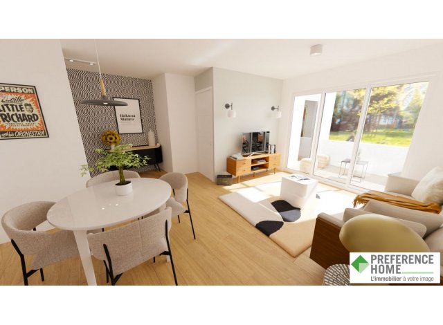 Investissement locatif en Seine-Saint-Denis 93 : programme immobilier neuf pour investir Villa des Arts  Noisy-le-Grand