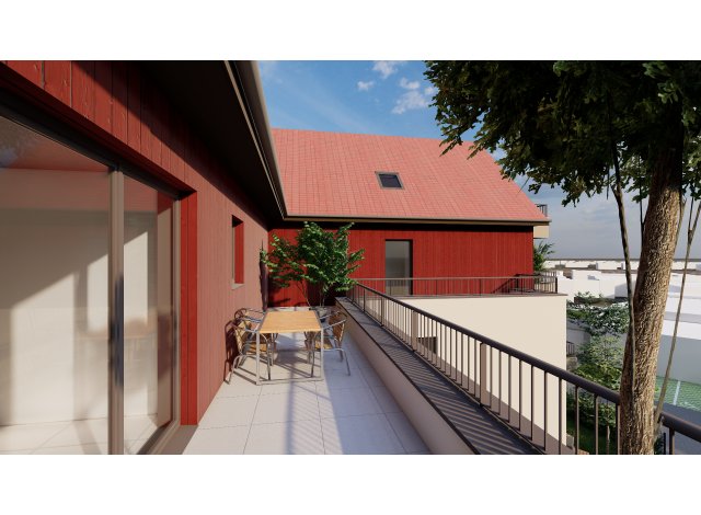 Investissement locatif en Alsace : programme immobilier neuf pour investir Clos Saint-Nicolas  Haguenau