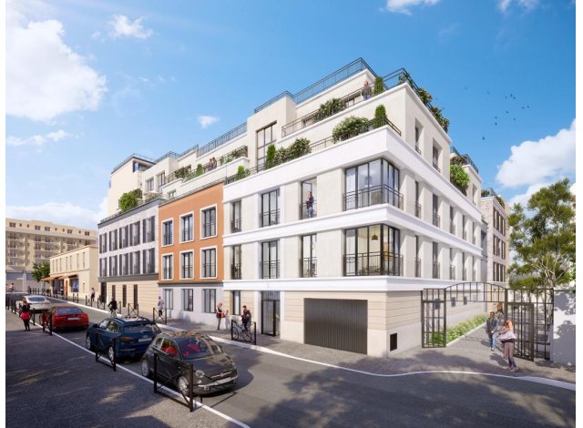 Investissement locatif  Paris 4me : programme immobilier neuf pour investir Karactere  Le Kremlin Bicêtre