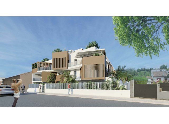 Investissement locatif dans l'Hrault 34 : programme immobilier neuf pour investir Les Terrasses  Béziers