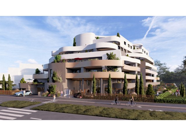 Investissement locatif en Languedoc-Roussillon : programme immobilier neuf pour investir Hyoko  Lattes