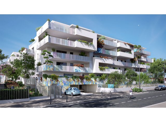 Investissement locatif en Languedoc-Roussillon : programme immobilier neuf pour investir Tritons à Sète  Sète