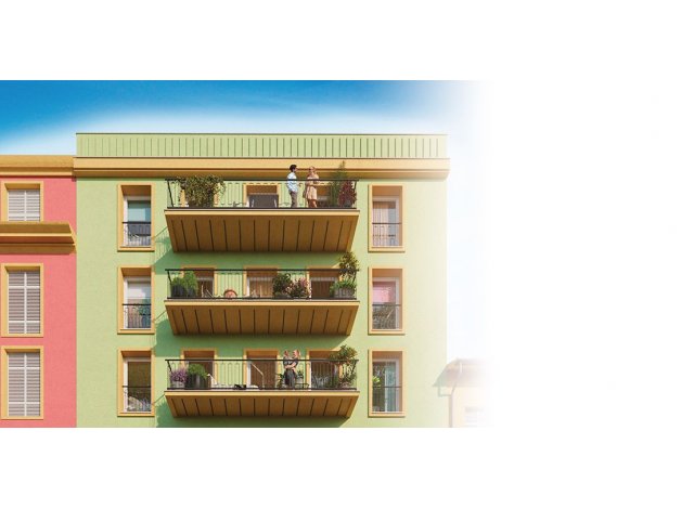 Investissement locatif  San Nicolao : programme immobilier neuf pour investir Le Coctô  Menton