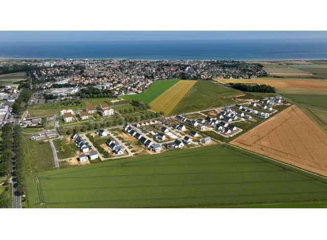 Investissement locatif en Basse-Normandie : programme immobilier neuf pour investir Les Terrasses de Nacre  Courseulles-sur-Mer