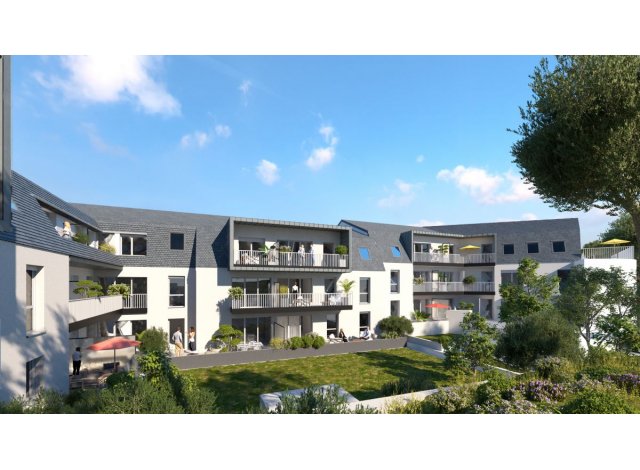 Investissement locatif  Isneauville : programme immobilier neuf pour investir Les Terrasses du Robec  Darnétal