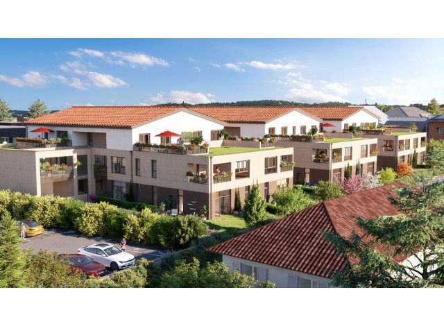 Investissement locatif  Nivolas-Vermelle : programme immobilier neuf pour investir Les Terrasses Crista  Saint-Bonnet-de-Mure