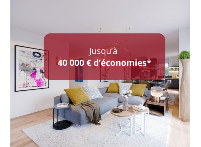 Investissement locatif  Le Vsinet : programme immobilier neuf pour investir Villa Auguste  Chatou