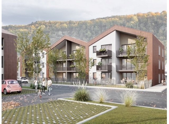 Investissement locatif  Chtillon-le-Duc : programme immobilier neuf pour investir Casamene Parc Residence  Besançon