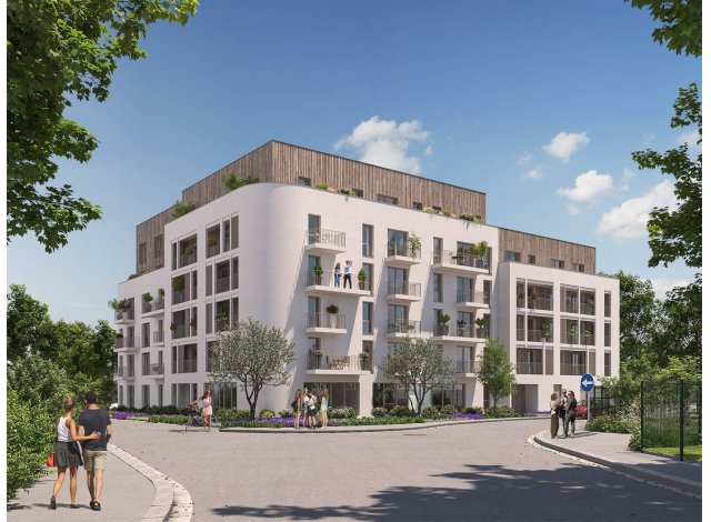 Investissement locatif en Mayenne 53 : programme immobilier neuf pour investir La Résidence Pillerie  Laval